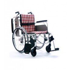 [복지용구용대여]미키코리아 휠체어 미라지7(22D)-B(보호자겸용)