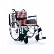 [대여]미키코리아 휠체어(경량휠체어-고급형-핸드브레이크)